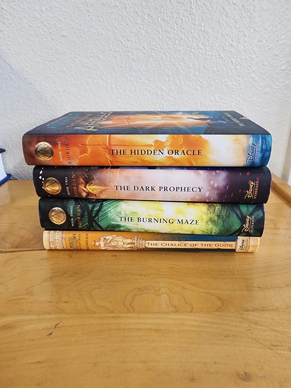 Rick Riordan Book Set - The Trails Of Apollo And Percy Jackson - Hardcover